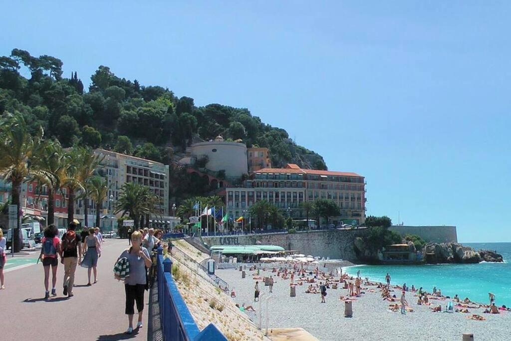 Studio A Louer Au Coeur Du Carre Dor A Nice, Rue Dalpozzo A 150 Metres Des Plages Eksteriør bilde