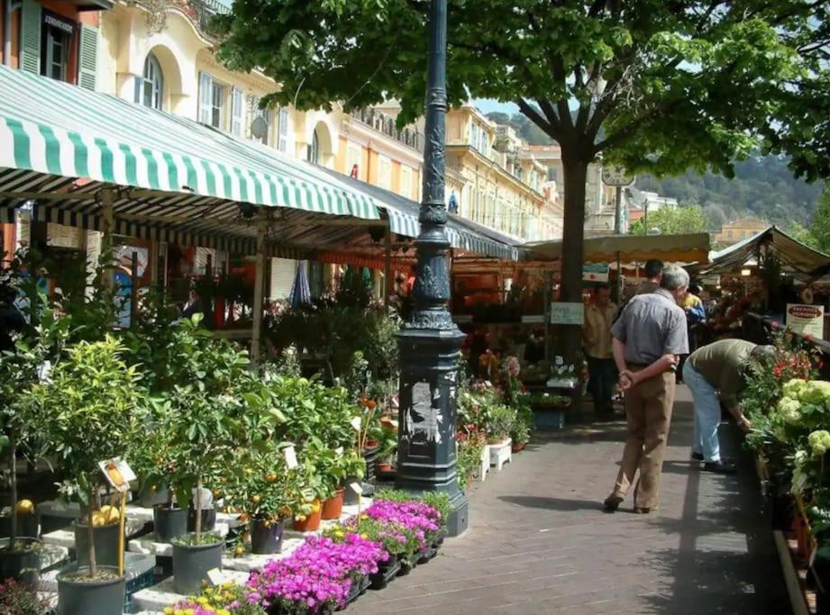 Studio A Louer Au Coeur Du Carre Dor A Nice, Rue Dalpozzo A 150 Metres Des Plages Eksteriør bilde
